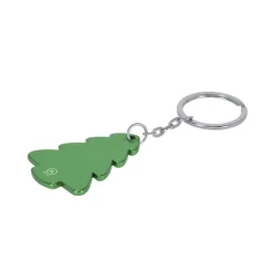 Gift Campaign Portachiavi natalizio in alluminio riciclato a forma di abete> Gadget Natalizi