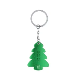 Gift Campaign Portachiavi natalizio in alluminio riciclato a forma di abete></noscript> Gadget Natalizi