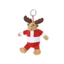 Gift Campaign Portachiavi natalizio in peluche a forma di renna personalizzabile> Gadget Natalizi
