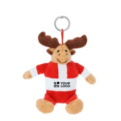 Gift Campaign Portachiavi natalizio in peluche a forma di renna personalizzabile></noscript> Gadget Natalizi
