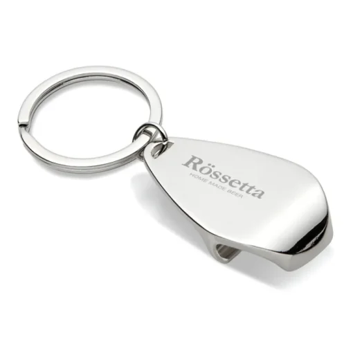 Gift Campaign Portachiavi personalizzabile per incisione con apribottiglie Bottle> Portachiavi Apribottiglie|Apribottiglie Personalizzati