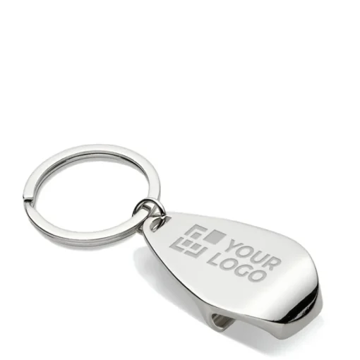 Gift Campaign Portachiavi personalizzabile per incisione con apribottiglie Bottle> Portachiavi Apribottiglie|Apribottiglie Personalizzati