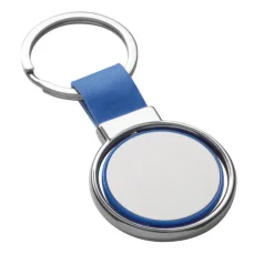 Gift Campaign Portachiavi personalizzato rotondo più colorazioni con anello Spinning></noscript> Portachiavi In Metallo