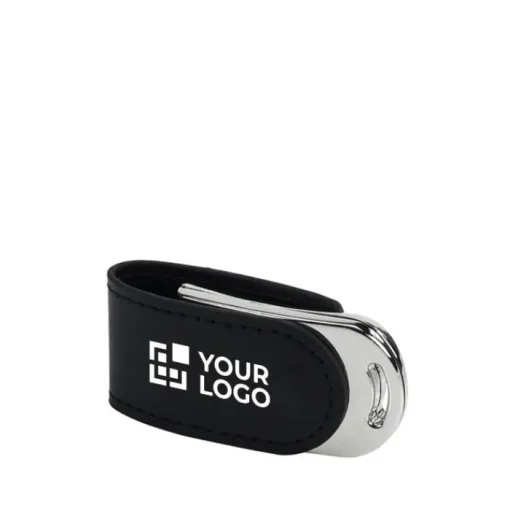 Gift Campaign Portachiavi personalizzato in pelle con USB 3.0 USB Elegance 3.0> Chiavette Usb Di Metallo