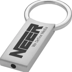 Gift Campaign Portachiavi promozionale rettangolare incisone laser Classic Rectangle></noscript> Portachiavi In Metallo