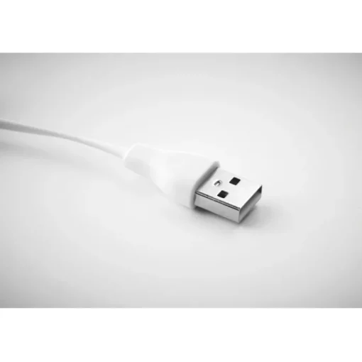 Gift Campaign Portachiavi promozionale naturale cavetti di ricarica USB BambooTech> Portachiavi In Legno