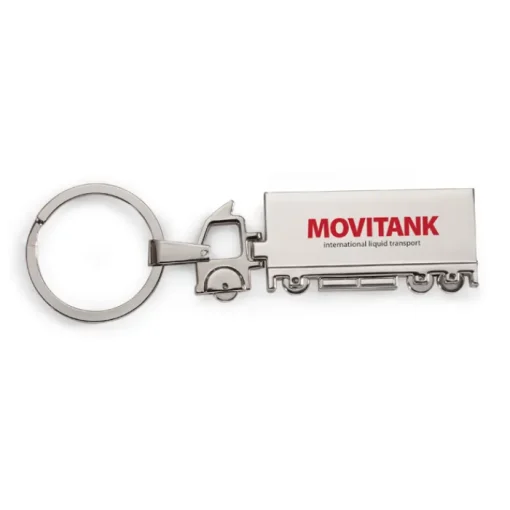 Gift Campaign Portachiavi promozionale in metallo a forma di camion TrucKey> Portachiavi In Metallo