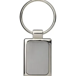 Gift Campaign Portachiavi rettangolare in metallo in confezione Geometric Rectangle></noscript> Portachiavi In Metallo