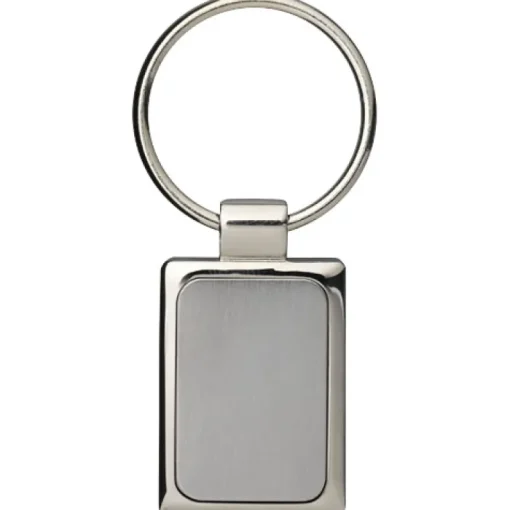 Gift Campaign Portachiavi rettangolare in metallo in confezione Geometric Rectangle> Portachiavi In Metallo