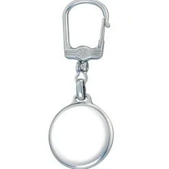 Gift Campaign Portachiavi rotondo in metallo personalizzabile in doming su i 2 lati> Portachiavi In Metallo