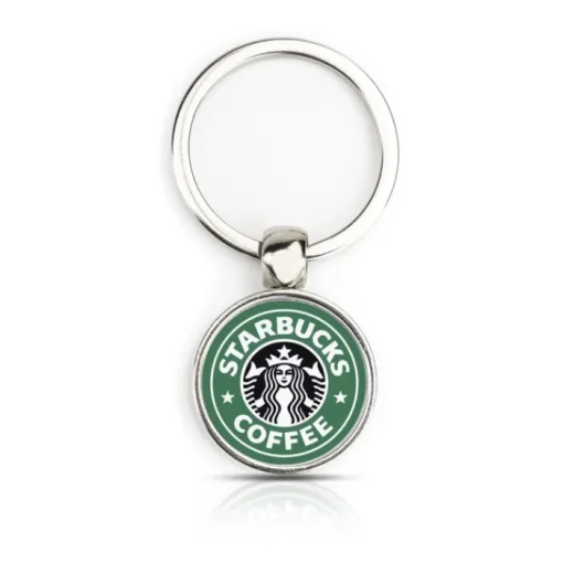 Gift Campaign Portachiavi rotondo in metallo personalizzabile su 2 lati con inserto> Portachiavi In Metallo
