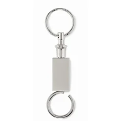 Gift Campaign Portachiavi separabile in 2 parti realizzato in lega di zinco></noscript> Portachiavi In Metallo