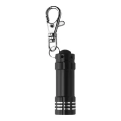 Gift Campaign Portachiavi torcia promozionale 3 LED bianchi con moschettone Torch> Gadget Per Auto|Torce