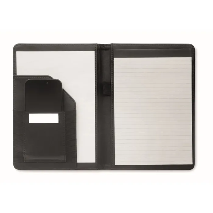 Gift Campaign Portadocumenti A5 con copertina in rPET e blocco notes a righe> Portadocumenti Personalizzati