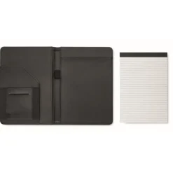 Gift Campaign Portadocumenti A5 con copertina in rPET e blocco notes a righe><noscript><img width=