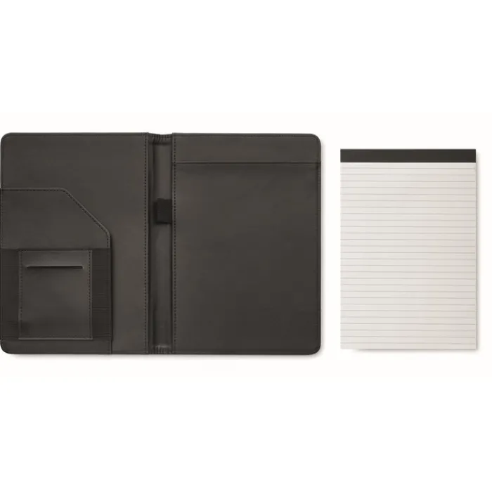 Gift Campaign Portadocumenti A5 con copertina in rPET e blocco notes a righe> Portadocumenti Personalizzati