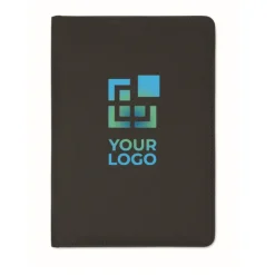 Gift Campaign Portadocumenti A5 con copertina in rPET e blocco notes a righe><noscript><img width=