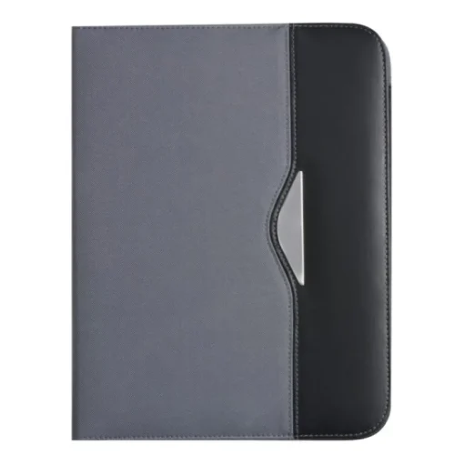 Gift Campaign Portadocumenti A4 in cuoio rigenerato e poliestere 600D con block notes> Gadget Per L'Ufficio|Portadocumenti Personalizzati