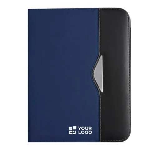 Gift Campaign Portadocumenti A4 in cuoio rigenerato e poliestere 600D con block notes> Gadget Per L'Ufficio|Portadocumenti Personalizzati