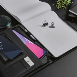 Gift Campaign Portadocumenti A5 in ecopelle con zip, blocco e tasca per cellulare> Portadocumenti Personalizzati