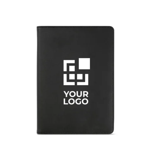 Gift Campaign Portadocumenti A5 in ecopelle con zip, blocco e tasca per cellulare> Portadocumenti Personalizzati