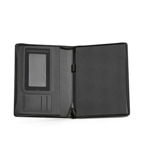 Gift Campaign Portadocumenti A4 in PU con zip, blocco e tasca per cellulare e tablet> Portadocumenti Personalizzati