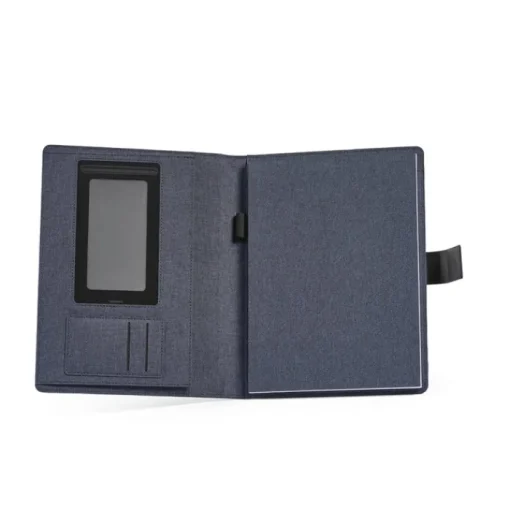 Gift Campaign Portadocumenti A4 in rPET 300D con chiusura magnetica e quaderno> Gadget Per L'Ufficio|Portadocumenti Personalizzati