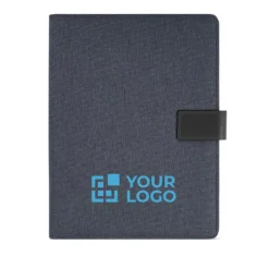 Gift Campaign Portadocumenti A4 in rPET 300D con chiusura magnetica e quaderno></noscript> Gadget Per L'Ufficio|Portadocumenti Personalizzati