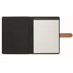 Gift Campaign Portadocumenti A4 in rPET con chiusura magnetica e block notes a righe> Portadocumenti Personalizzati