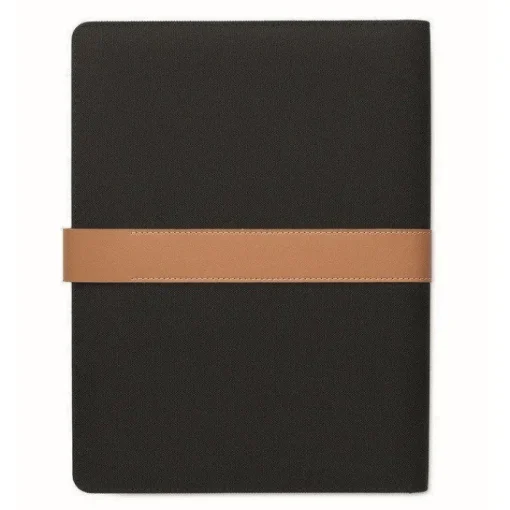 Gift Campaign Portadocumenti A4 in rPET con chiusura magnetica e block notes a righe> Portadocumenti Personalizzati