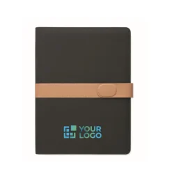 Gift Campaign Portadocumenti A4 in rPET con chiusura magnetica e block notes a righe></noscript> Portadocumenti Personalizzati