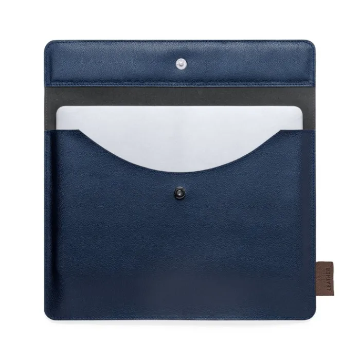 Gift Campaign Portadocumenti aziendale elegante chiusura a bottone Recyclo Leather> Ventiquattrore Personalizzate