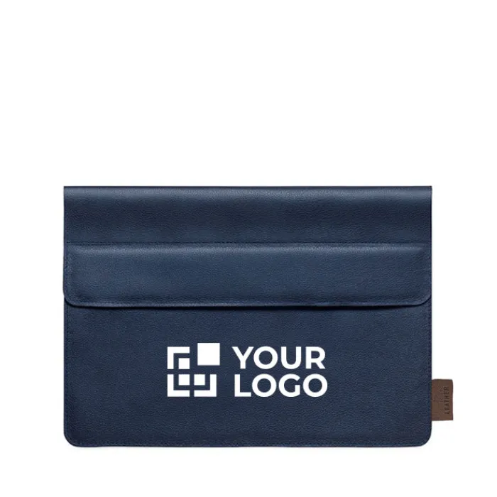 Gift Campaign Portadocumenti aziendale elegante chiusura a bottone Recyclo Leather> Ventiquattrore Personalizzate