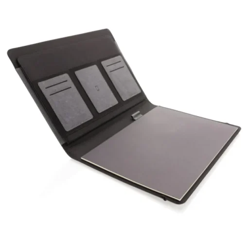 Gift Campaign Portadocumenti con logo A4 multiscomparto pagine a righe Leather> Portadocumenti Personalizzati