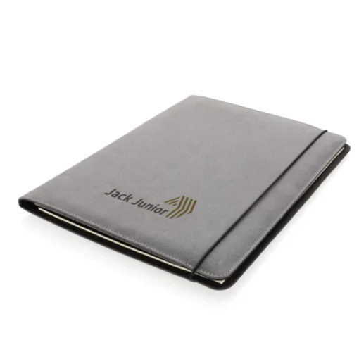Gift Campaign Portadocumenti con logo A4 multiscomparto pagine a righe Leather> Portadocumenti Personalizzati