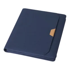 Gift Campaign Portadocumenti in poliestere riciclato con chiusura zip e block notes> Portadocumenti Personalizzati
