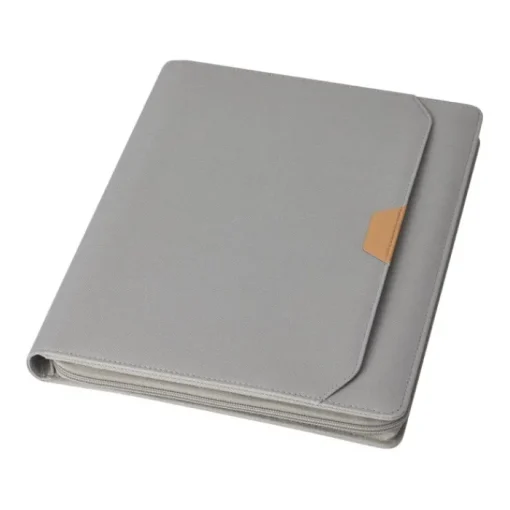 Gift Campaign Portadocumenti in poliestere riciclato con chiusura zip e block notes> Portadocumenti Personalizzati