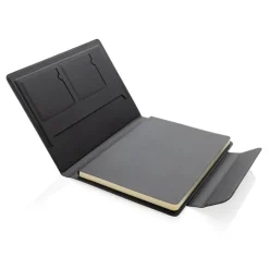 Gift Campaign Portadocumenti magnetico ecologico con copertina rigida A5 a righe> Portadocumenti Personalizzati