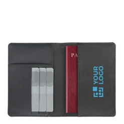 Gift Campaign Portafogli personalizzati RFID con tasca passaporto SaveKeep></noscript> Portafogli