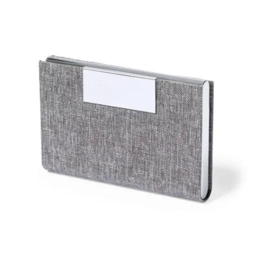 Gift Campaign Portafoglio con logo in RPET chiusura magnetica e portacarte interno> Porta Biglietti Da Visita