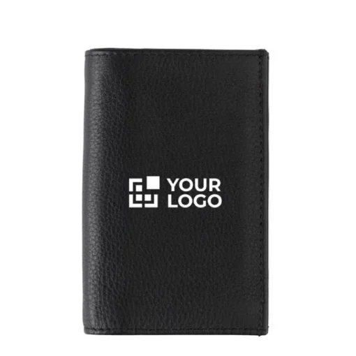 Gift Campaign Portafoglio in pelle di capra con portacarte e protezione RFID> Porta Biglietti Da Visita