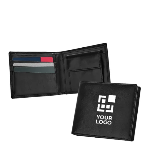 Gift Campaign Portafoglio personalizzato in pelle 3 scomparti per carte Allure> Portafogli
