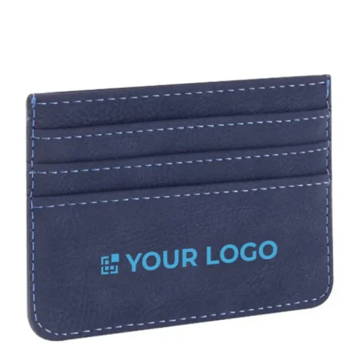 Gift Campaign Portafoglio promozionale in similpelle 3 scomparti uno con RFID Pocket> Porta Biglietti Da Visita