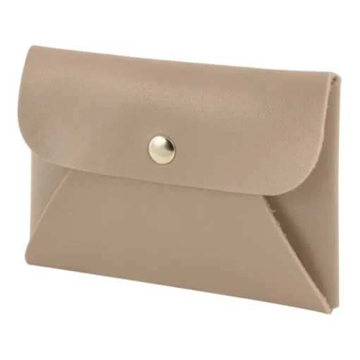Gift Campaign Portamonete a forma di busta da lettera realizzato in PU con bottone> Portafogli