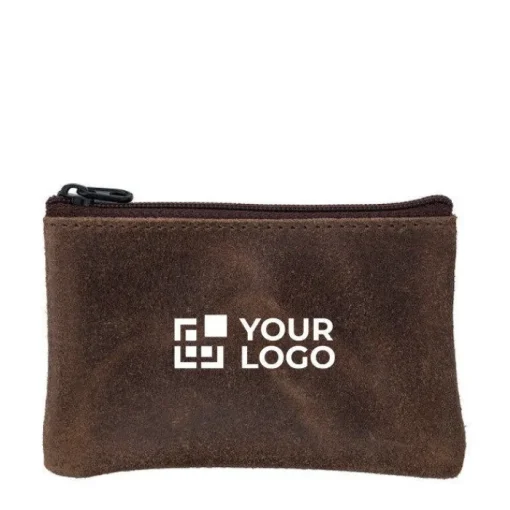 Gift Campaign Portamonete personalizzati in crosta di pelle riciclata> Portafogli