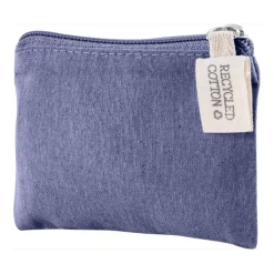 Gift Campaign Portamonete realizzato in cotone riciclato da 140 g/m2 certificato GRS> Portafogli