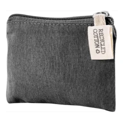 Gift Campaign Portamonete realizzato in cotone riciclato da 140 g/m2 certificato GRS></noscript> Portafogli