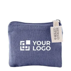 Gift Campaign Portamonete realizzato in cotone riciclato da 140 g/m2 certificato GRS></noscript> Portafogli