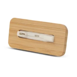 Gift Campaign Portanome da scrivania promozionale in bambù con spilla a ago Bamboo> Spille