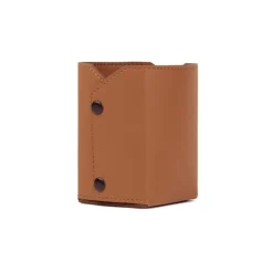 Gift Campaign Portapenne in pelle sintetica e poliestere RCS con bottoni a pressione> Portapenne